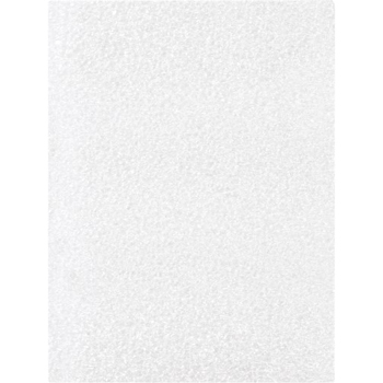 W.B. Mason Co. Flush Cut Foam Pouches, 3 in x 4 in, 1/8 in Thick, White, 500/Case
