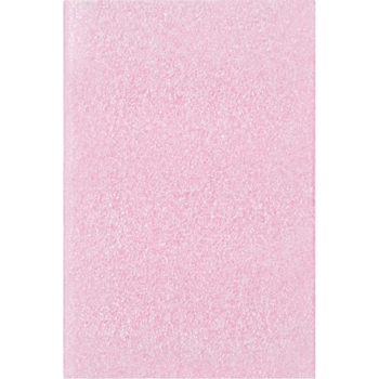 W.B. Mason Co. Anti-Static Flush Cut Foam Pouches, 4 in x 6 in, 1/8 in Thick, Pink, 500/Case