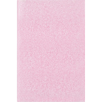 W.B. Mason Co. Anti-Static Flush Cut Foam Pouches, 4 in x 6 in, 1/8 in Thick, Pink, 500/Case