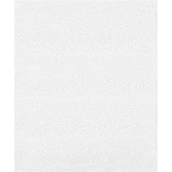 W.B. Mason Co. Flush Cut Foam Pouches, 5 in x 6 in, 1/8 in Thick, White, 500/Case