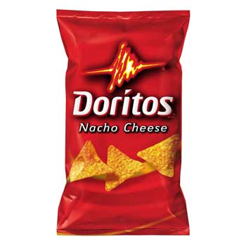 Doritos&#174; Nacho Cheese Flavored Tortilla Chips, 1 oz., 50/CS