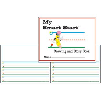 Teacher Created Resources Smart Start Drawing &amp; Story Book, 8 1/2&quot; x 11&quot;, Landscape, 24/PK
