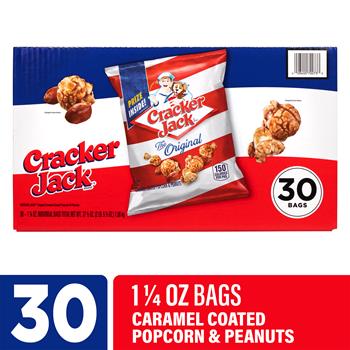 Cracker Jack Single Serve Bags, 1.25 oz, 30/Pack