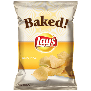Lay&#39;s Baked Potato Chips, 0.875 oz., 60/CS