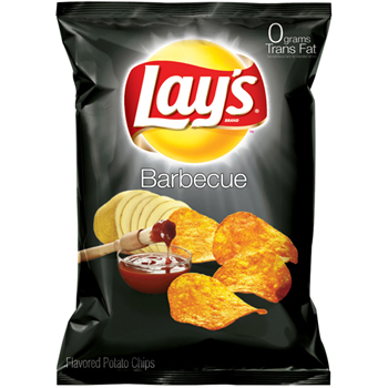 Lay&#39;s&#174; Barbecue Flavored Potato Chips, 24/CS