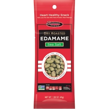 Seapoint Farms Lightly Salted Dry Roasted Edamame, 1.58 oz., 12/BX