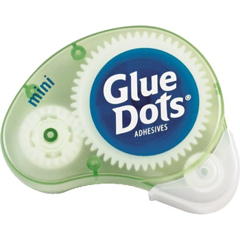 Glue Dots Dispenser, Purple, 6/CS