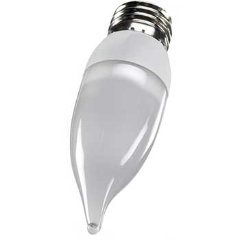 GE LED Candle Bulb, 7 Watt, 500 lm, Warm White