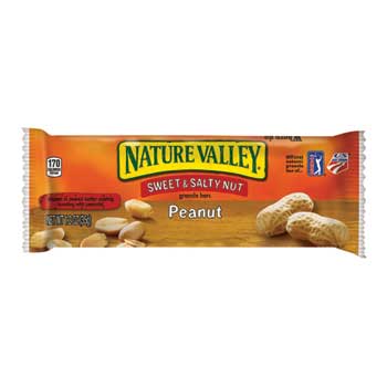 Nature Valley&#174; Sweet &amp; Salty Nut Granola Bar, Peanut, 1.8 oz., 15/BX, 8 BX/CS