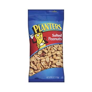 Planters Peanuts, 6 oz. Bags, 12/CS