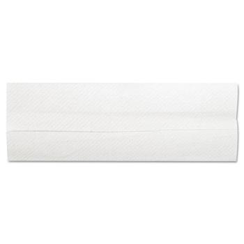 General Supply C-Fold Towels, 10.13&quot; x 11&quot;, White, 200/Pack, 12 Packs/Carton