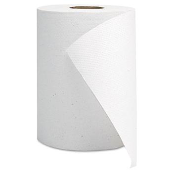 GEN Hardwound Roll Towels, 8&quot; x 350 ft, White, 12 Rolls/Carton