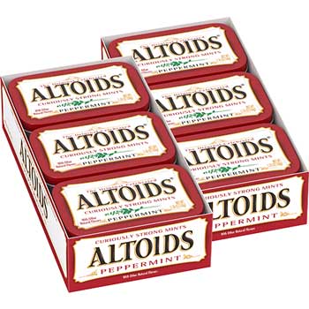 Altoids Peppermint Mints, 1.76 ounce 12 Packs/Box
