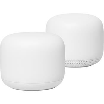 Google Nest Wifi Router &amp; 1 Point, Snow