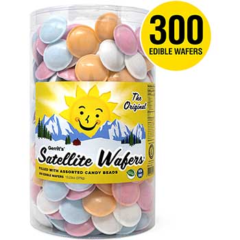 Gerrit&#39;s Bakery Satellite Wafers, Assorted Flavors, 300 Count