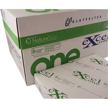 Xcelerator Heavyweight Carbonless Forms, 2-Part, 8.5&quot; x 11&quot;, Canary/White, 2500 Sheets/Carton