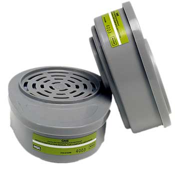 MSA Respirator Cartridge, Multigas, GME