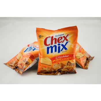 Chex Mix Snack Mix, Cheddar, 1.75 oz., 60/CS