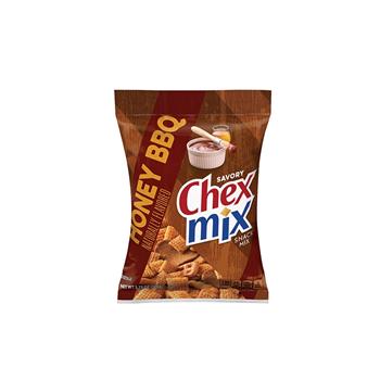 Chex Mix Savory Honey BBQ, 3.75 oz, 8/Case