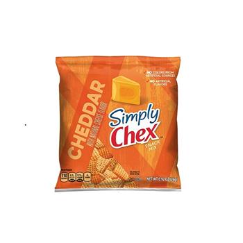 Chex Mix Cheddar Snack Mix, 0.92 oz, 60/Case