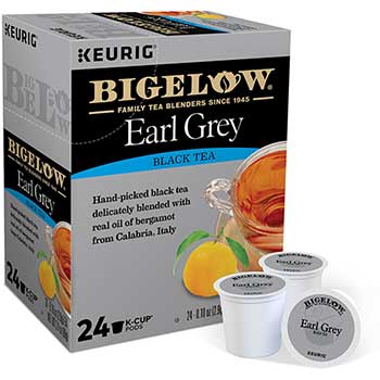 Bigelow Earl Grey Tea K-Cup&#174; Pods, 24/BX