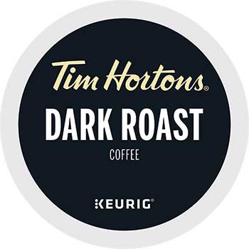 Tim Hortons Dark Roast Coffee K-Cup&#174; Pods, 24/BX