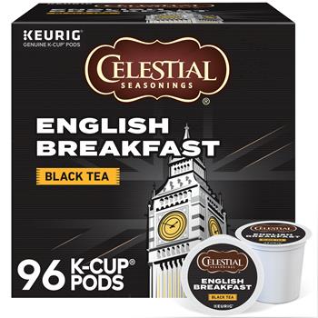 Celestial Seasonings&#174; English Breakfast Black Tea K-Cup&#174; Pods, 24/BX, 4 BX/CT