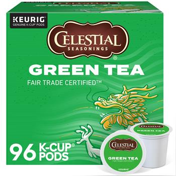 Celestial Seasonings Green Tea K-Cup&#174; Pods, 24/BX, 4 BX/CT