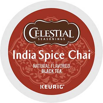Celestial Seasonings&#174; India Spice Chai Tea K-Cup&#174; Pods, 24/Box