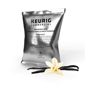 Keurig Premium Caf&#233; French Vanilla Milk Powder, 1 lb Bag, 12/Case