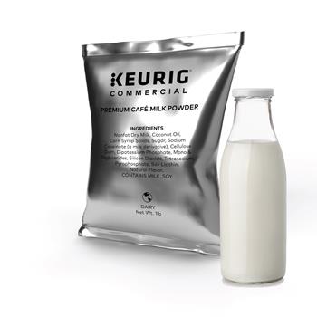 Keurig Premium Caf&#233; Milk Powder, 1 lb Bag, 12/Case
