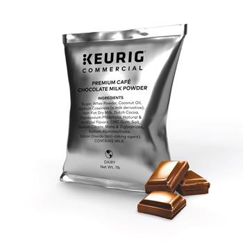 Keurig Premium Caf&#233; Chocolate Milk Powder, 1 lb Bag, 12/Case