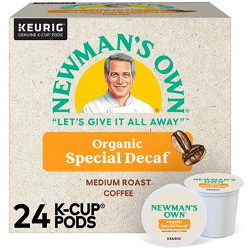 Newman&#39;s Own Organics Newman&#39;s Special Blend Decaf K-Cup&#174; Pods, 24/BX