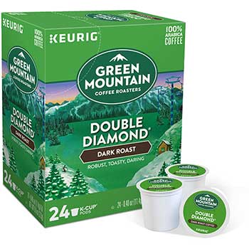 Green Mountain Coffee Double Diamond Extra Bold Coffee K-Cup&#174; Pods, 24/BX