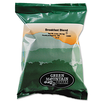 Green Mountain Coffee&#174; Breakfast Blend Coffee Fraction Packs, 2.2oz, 100/Carton