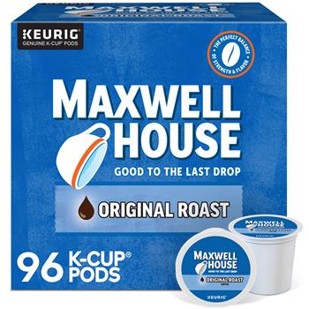Maxwell House The Original Roast K-Cup Pods, 4 Boxes of 24 Pods, 96/Carton