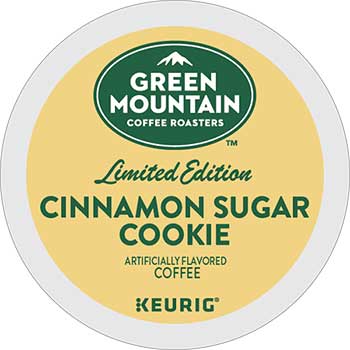 Green Mountain Coffee Cinnamon Sugar Cookie Coffee K-Cups, 24/Box