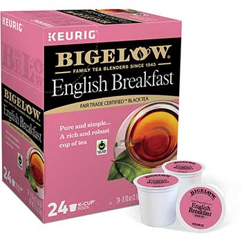 Bigelow English Breakfast Tea K-Cup&#174; Pods, 24/BX