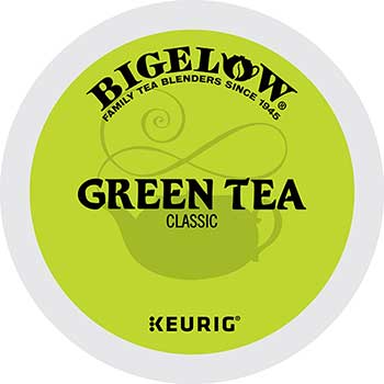 Bigelow Green Tea K-Cup&#174; Pods, 24/BX, 4 BX/CT