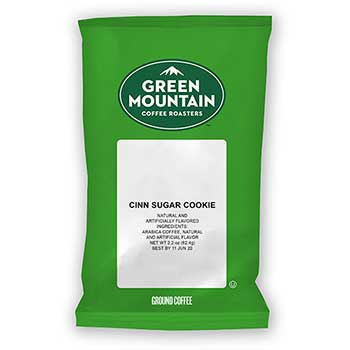 Green Mountain Coffee&#174; Seasonal Selections Flavored Fraction Pack, Cinnamon Sugar Cookie, 2.2 oz., 50/CT
