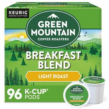 Green Mountain Coffee&#174; Breakfast Blend Coffee K-Cup&#174; Pods, 24/BX, 4 BX/CT