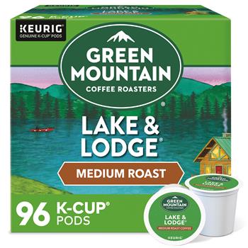 Green Mountain Coffee&#174; Lake &amp; Lodge Coffee K-Cup Pods, 96/CT