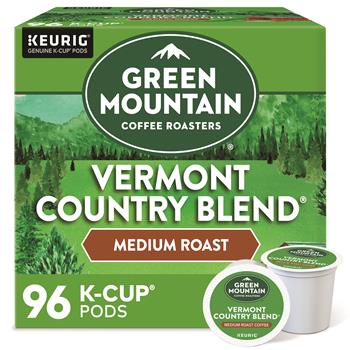 Green Mountain Coffee&#174; Vermont Country Blend&#174; Coffee K-Cup&#174; Pods, 24/BX, 4 BX/CT