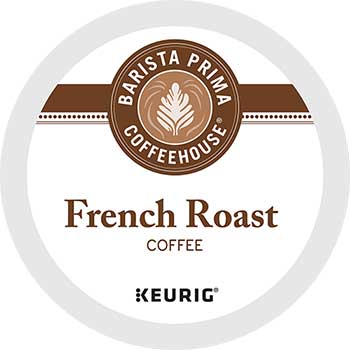 Barista Prima Coffee House French Roast Coffee K-Cup&#174; Pods, 24/BX, 4 BX/CT