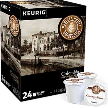 Barista Prima Coffee House Colombia K-Cup&#174; Pods, 24/BX