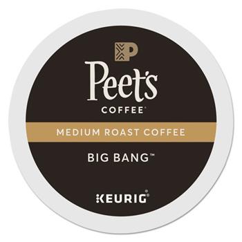 Peet&#39;s Coffee &amp; Tea Big Bang K-Cup Pods, 4 Boxes of 22 Pods, 88/Case