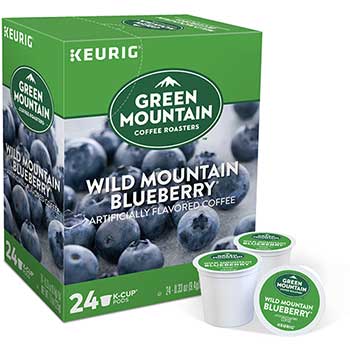 Green Mountain Coffee Fair Trade Certified Wild Mountain Blueberry&#174; Coffee K-Cup&#174; Pods, 24/BX