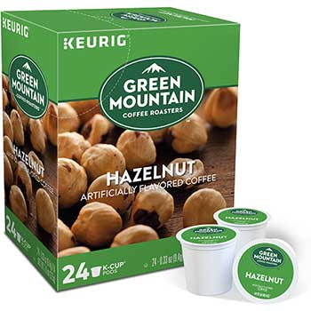Green Mountain Coffee Hazelnut Coffee K-Cup&#174; Pods, 24/BX