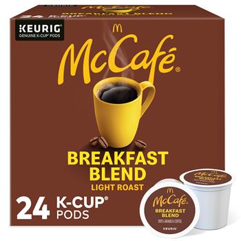 McCafe Breakfast Blend Coffee K-Cup&#174; Pods, 24/BX