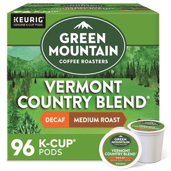 Green Mountain Coffee&#174; Vermont Country Blend Decaf Coffee K-Cups, 24/BX, 4 BX/CT